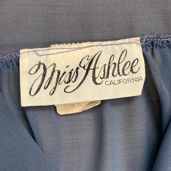 Vintage Miss‎ Ashlee Sheer Midi Dress Romantic Twee - Picture 10 of 13